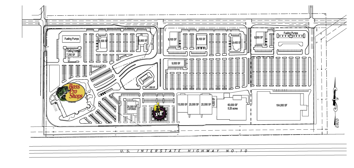 Sitemap showing the property layout